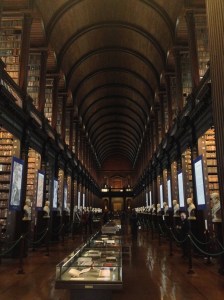 The Long Room at Trinity College The library room upon which the Jedi Library in Star Wars Episode 2 was based