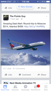 January 2015 - Flight deal of a lifetime