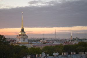 The view from the W St. Petersburg St. Petersburg, Russia
