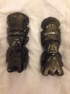 Are these real? Not sure. But these were way cheaper than the "official" obsidian pieces and just as pretty.