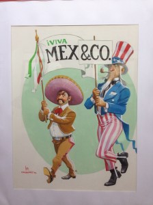 Satirical art at the Museo de la Caricatura